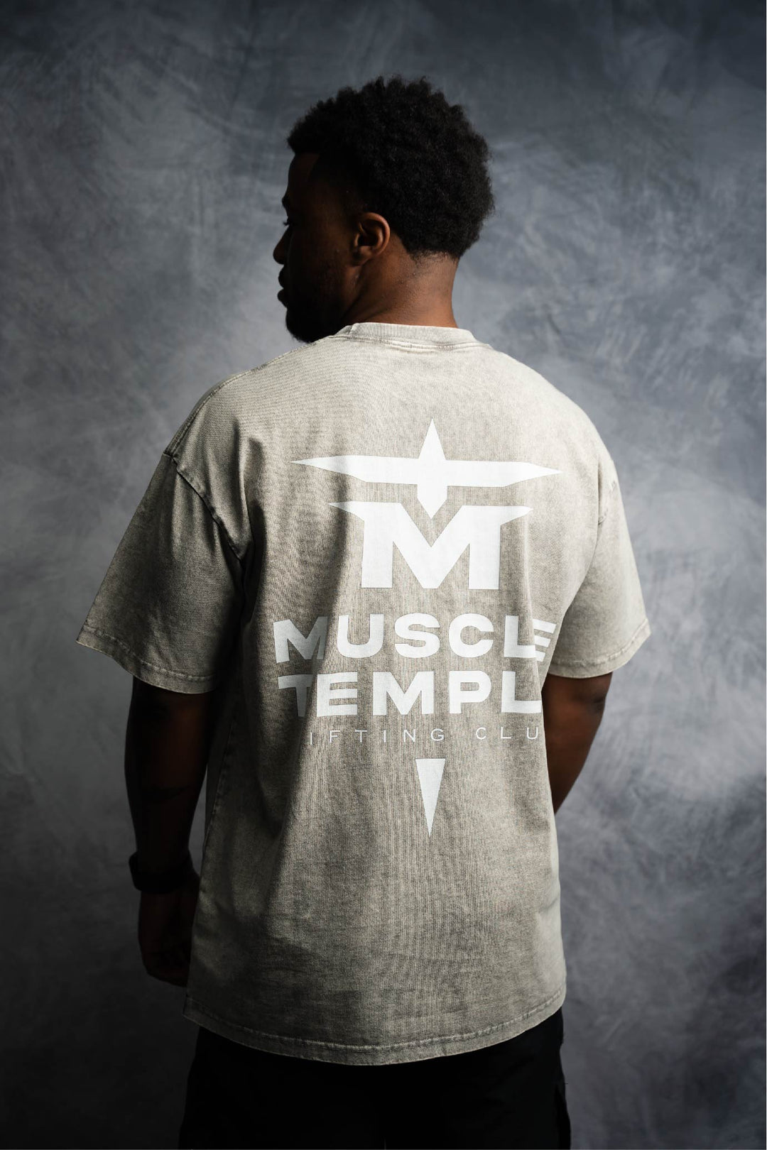 Signature Muscle Temple Tshirt - Grey